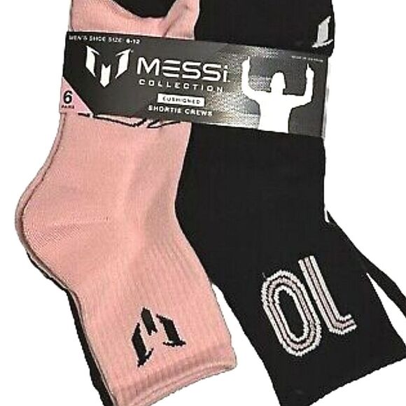 Messi Lifestyle Quarter 6-PK Socks - Picture 5 of 7